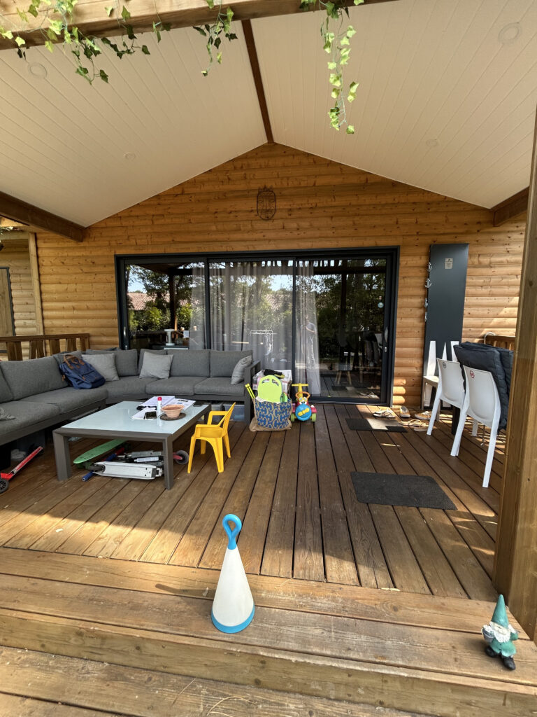 Ondres – Chalet avec piscine / proche Océan - photo 9